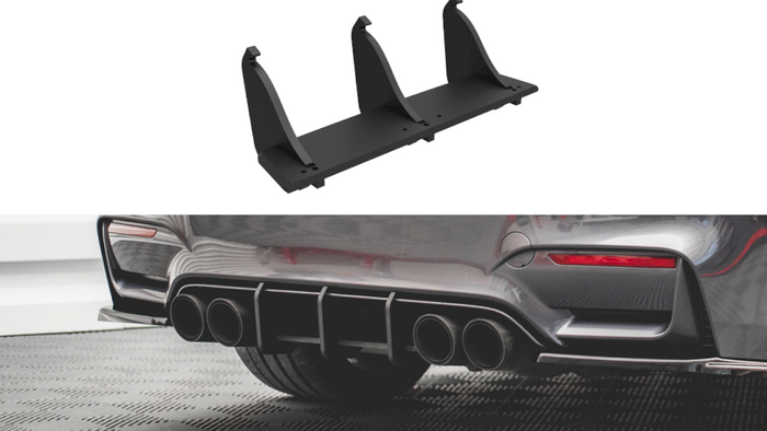 Maxton Design - STREET PRO REAR DIFFUSER BMW M4 F82 (2014-)