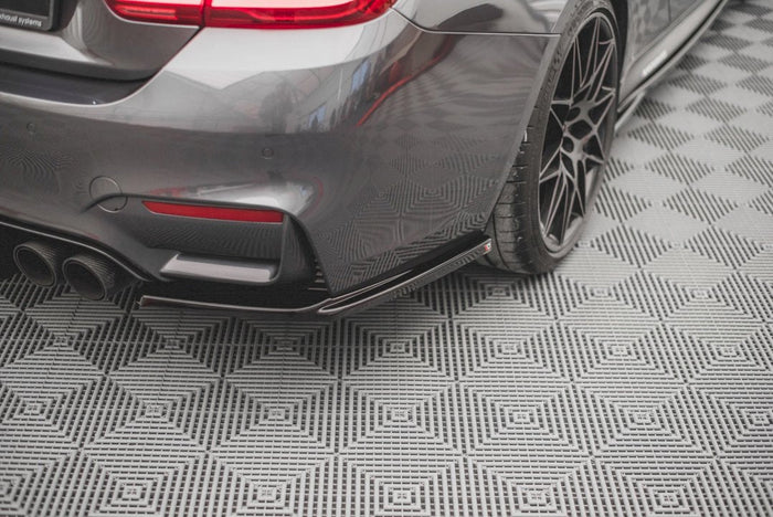 Maxton Design - REAR SIDE SPLITTERS V.1 BMW M4 F82 (2014-)