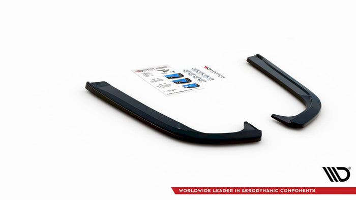 Maxton Design - REAR SIDE SPLITTERS SKODA OCTAVIA MK3 FACELIFT (2016-2020)