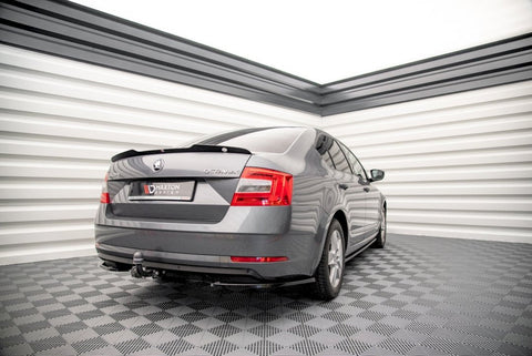 Maxton Design - REAR SIDE SPLITTERS SKODA OCTAVIA MK3 FACELIFT (2016-2020)