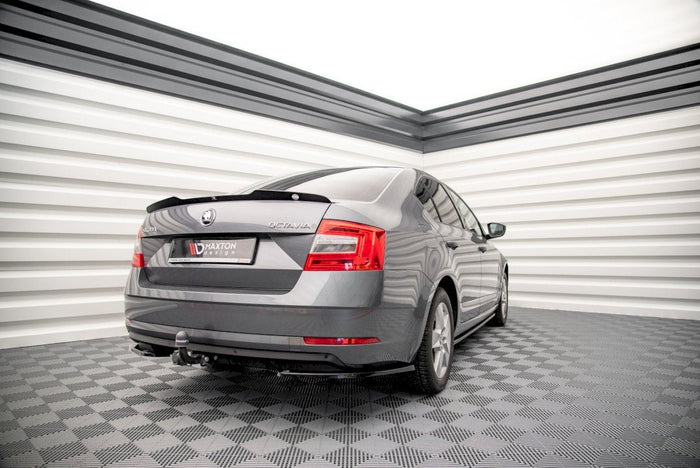 Maxton Design - REAR SIDE SPLITTERS SKODA OCTAVIA MK3 FACELIFT (2016-2020)
