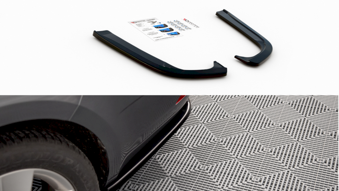 Maxton Design - REAR SIDE SPLITTERS SKODA OCTAVIA MK3 FACELIFT (2016-2020)