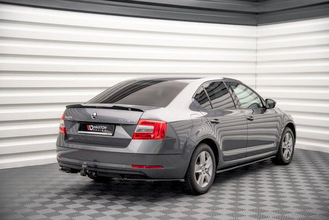 Maxton Design - SPOILER CAP SKODA OCTAVIA MK3 FACELIFT (2016-2020)