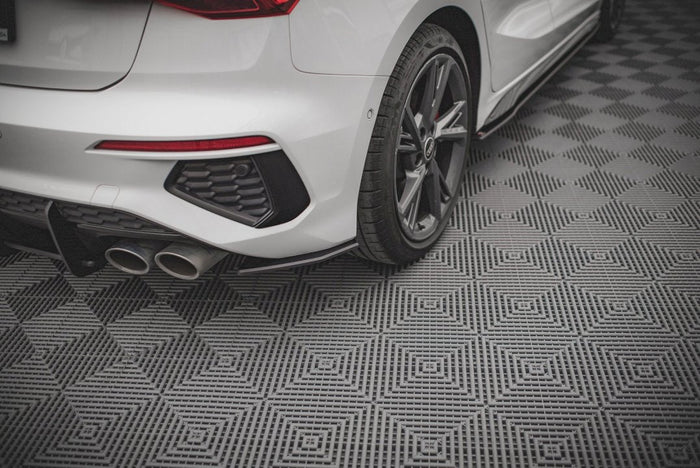 Maxton Design - STREET PRO REAR SIDE SPLITTERS AUDI S3 8Y (2020-2024)
