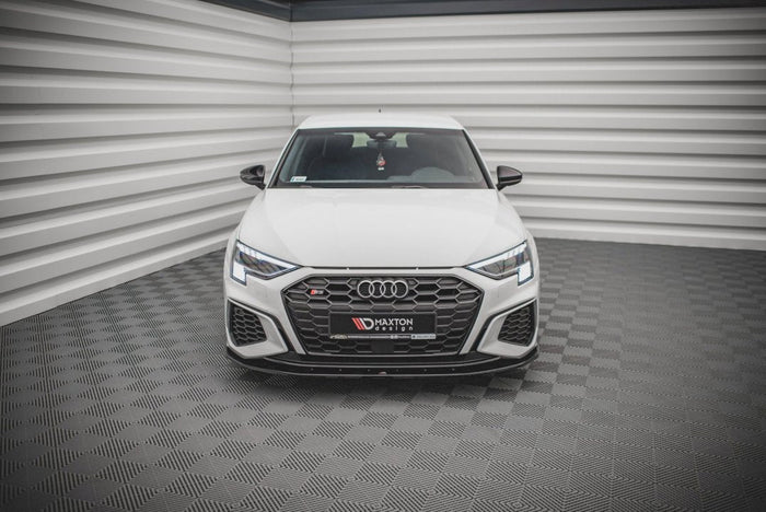Maxton Design - FRONT SPLITTER V.1 AUDI S3 / A3 S-LINE 8Y (2020-2024)