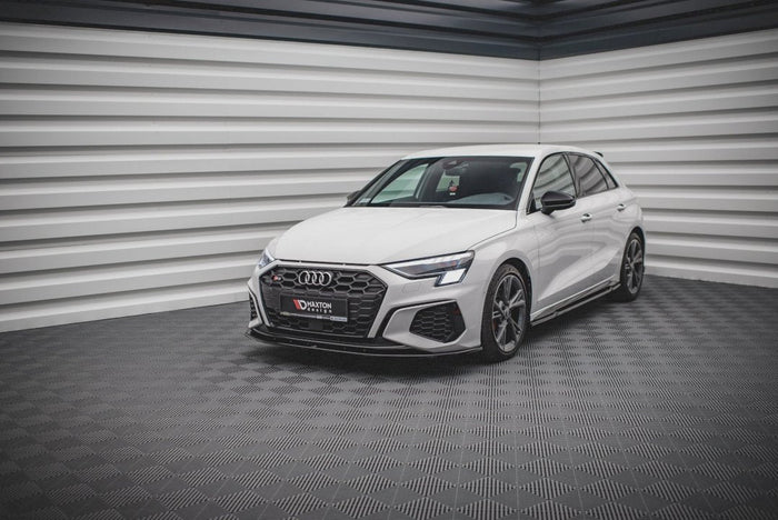 Maxton Design - FRONT SPLITTER V.1 AUDI S3 / A3 S-LINE 8Y (2020-2024)