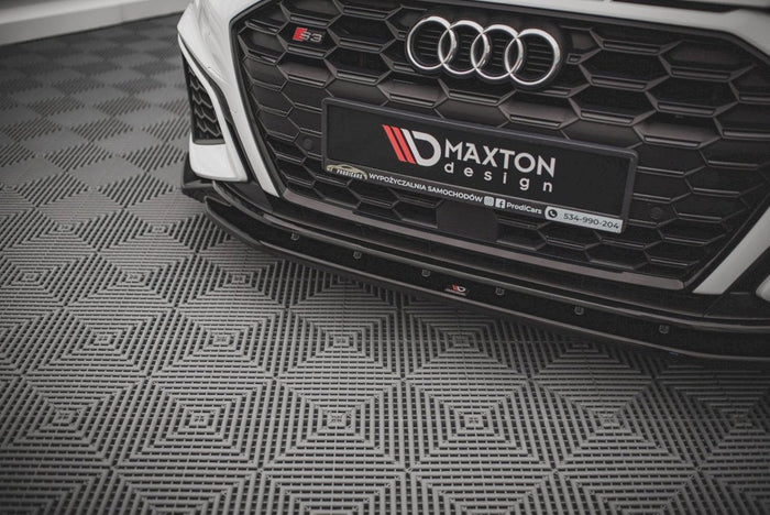 Maxton Design - FRONT SPLITTER V.2 AUDI S3 / A3 S-LINE 8Y (2020-2024)