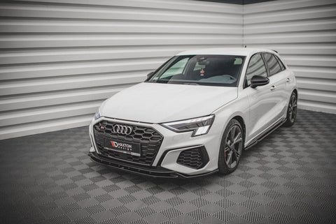 Maxton Design - FRONT SPLITTER V.2 AUDI S3 / A3 S-LINE 8Y (2020-2024)