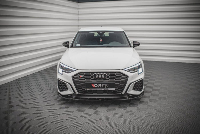 Maxton Design - FRONT SPLITTER V.3 AUDI S3 / A3 S-LINE 8Y (2020-2024)