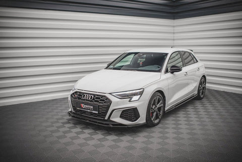 Maxton Design - FRONT SPLITTER V.3 AUDI S3 / A3 S-LINE 8Y (2020-2024)