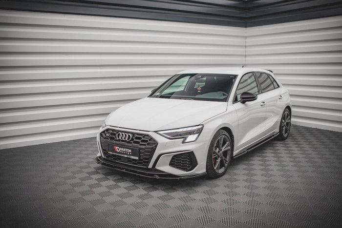 Maxton Design - FRONT SPLITTER V.3 AUDI S3 / A3 S-LINE 8Y (2020-2024)