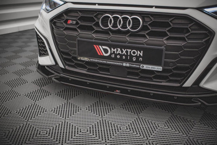 Maxton Design - FRONT SPLITTER V.3 AUDI S3 / A3 S-LINE 8Y (2020-2024)