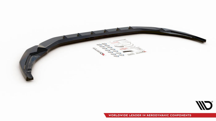 Maxton Design - FRONT SPLITTER V.4 AUDI S3 / A3 S-LINE 8Y (2020-)