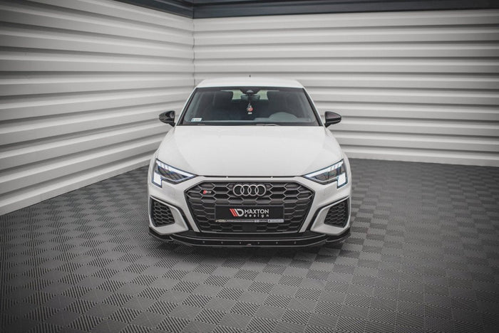 Maxton Design - FRONT SPLITTER V.4 AUDI S3 / A3 S-LINE 8Y (2020-)