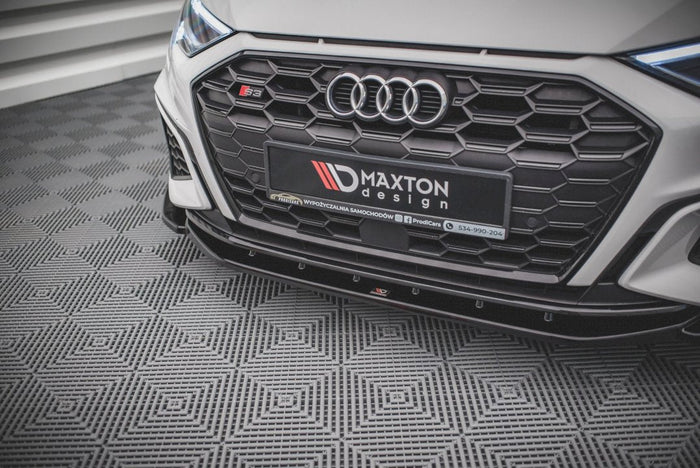 Maxton Design - FRONT SPLITTER V.4 AUDI S3 / A3 S-LINE 8Y (2020-)