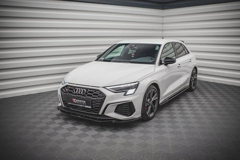 Maxton Design - FRONT SPLITTER V.4 AUDI S3 / A3 S-LINE 8Y (2020-)