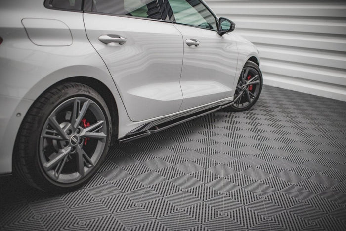 Maxton Design - SIDE SKIRTS DIFFUSERS AUDI S3 / A3 S-LINE 8Y