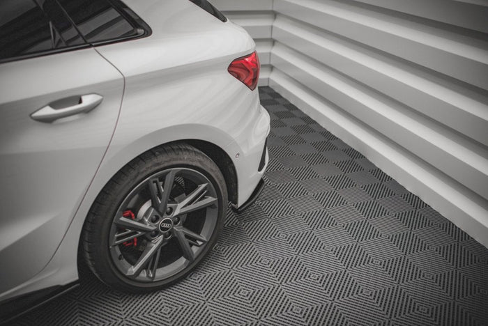 Maxton Design - REAR SIDE SPLITTERS V.1 AUDI S3 8Y (2020-2024)
