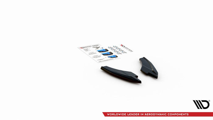 Maxton Design - Rear Side Splitters V.2 Audi S3 / A3 S-Line Sportback 8Y