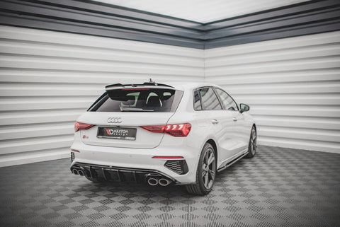 Maxton Design - Rear Side Splitters V.2 Audi S3 / A3 S-Line Sportback 8Y
