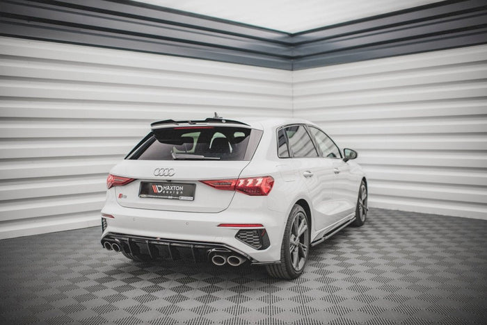 Maxton Design - Rear Side Splitters V.2 Audi S3 / A3 S-Line Sportback 8Y