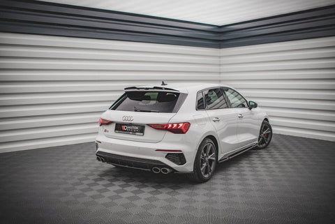 Maxton Design - CENTRAL REAR SPLITTER FOR AUDI S3 8Y (2020-2024)