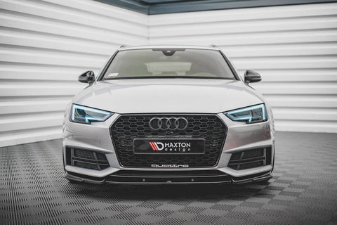 Maxton Design - FRONT SPLITTER V.3 AUDI S4 / A4 S-LINE B9