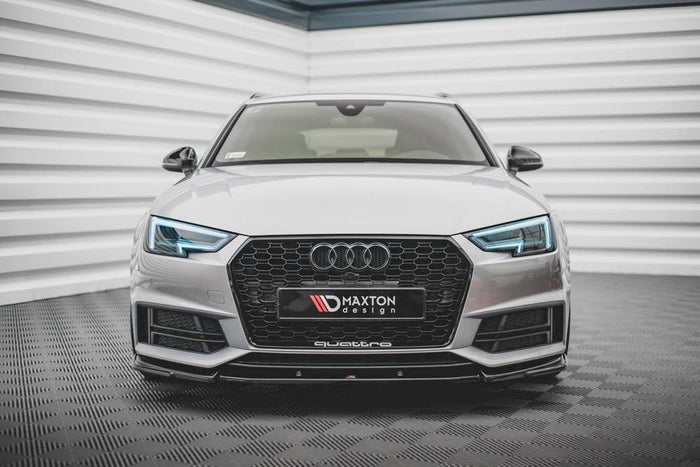 Maxton Design - FRONT SPLITTER V.3 AUDI S4 / A4 S-LINE B9