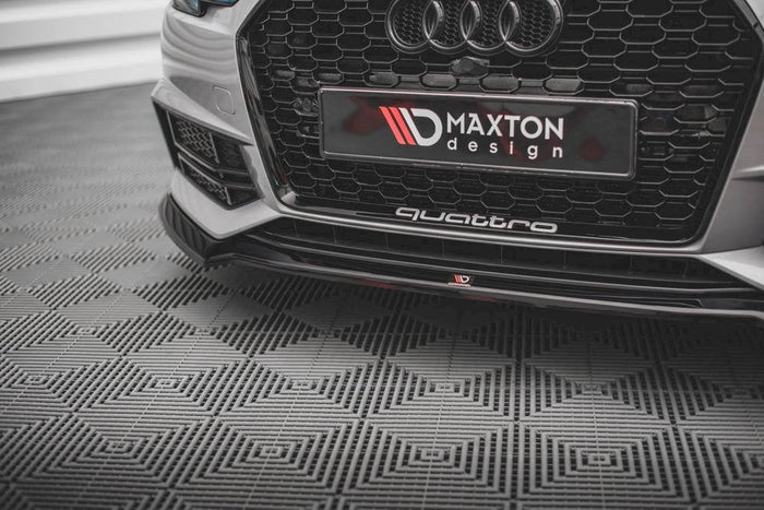 Maxton Design - FRONT SPLITTER V.4 AUDI S4 / A4 S-LINE B9 (2015-2019)