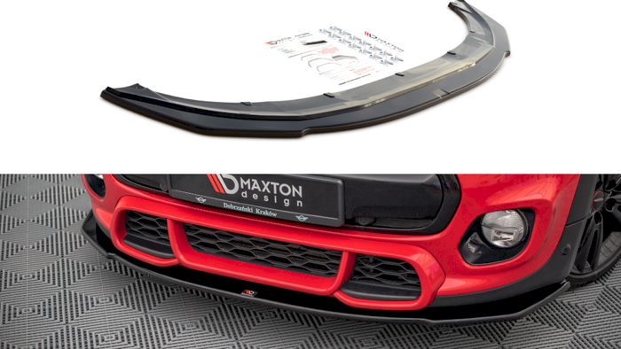 Maxton Design - FRONT SPLITTER MINI COOPER S F56 JCW (2017-2020)