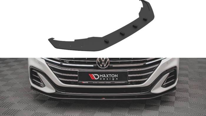 Maxton Design - Street PRO Front Splitter Volkswagen Arteon Sedan / Shooting Brake R-Line Mk1 Facelift