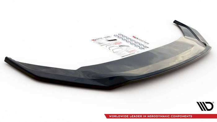 Maxton Design - Front Splitter V.3 Volkswagen Arteon R-Line Sedan / Shooting Brake Mk1 Facelift