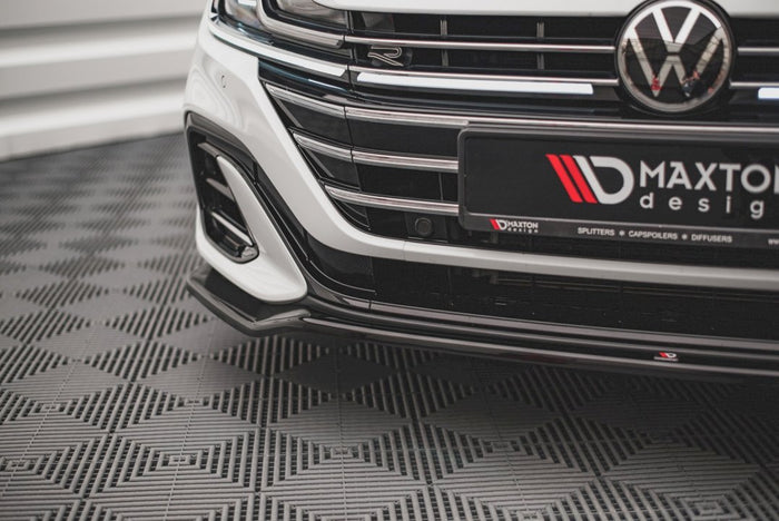 Maxton Design - Front Splitter V.3 Volkswagen Arteon R-Line Sedan / Shooting Brake Mk1 Facelift