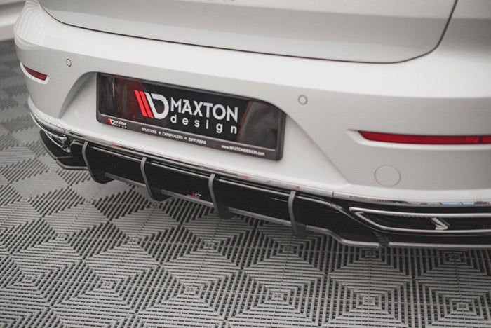 Maxton Design - Street PRO Rear Diffuser Volkswagen Arteon Sedan / Shooting Brake R-Line Mk1 Facelift