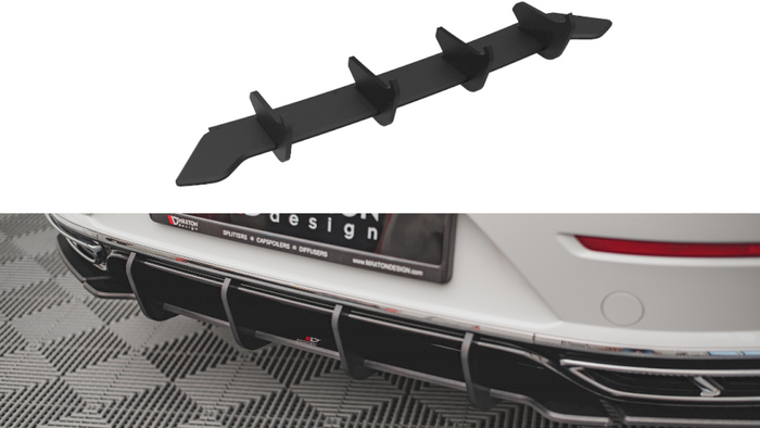 Maxton Design - Street PRO Rear Diffuser Volkswagen Arteon Sedan / Shooting Brake R-Line Mk1 Facelift
