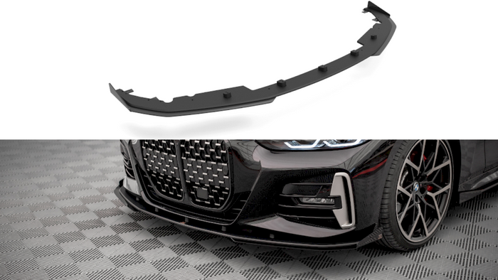 Maxton Design - STREET PRO FRONT SPLITTER (+FLAPS) BMW 4 M-PACK G22 (2020-)