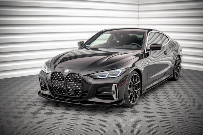 Maxton Design - STREET PRO FRONT SPLITTER (+FLAPS) BMW 4 M-PACK G22 (2020-)