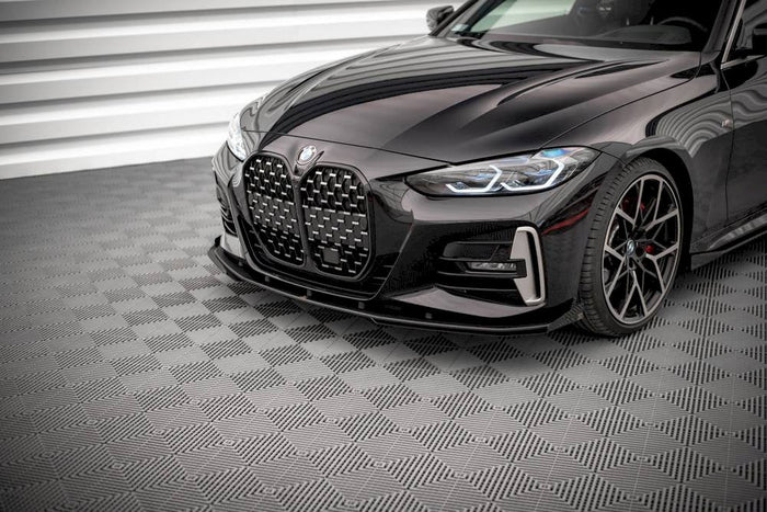 Maxton Design - STREET PRO FRONT SPLITTER (+FLAPS) BMW 4 M-PACK G22 (2020-)