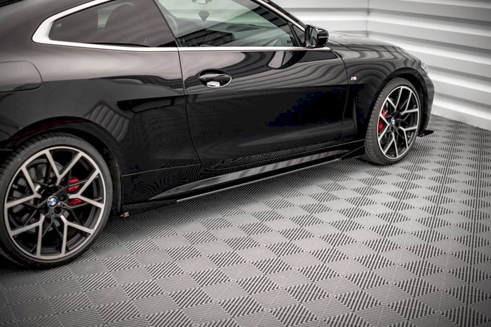Maxton Design - STREET PRO SIDE SKIRTS DIFFUSERS (+FLAPS) BM 4 M-PACK G22 (2020-)
