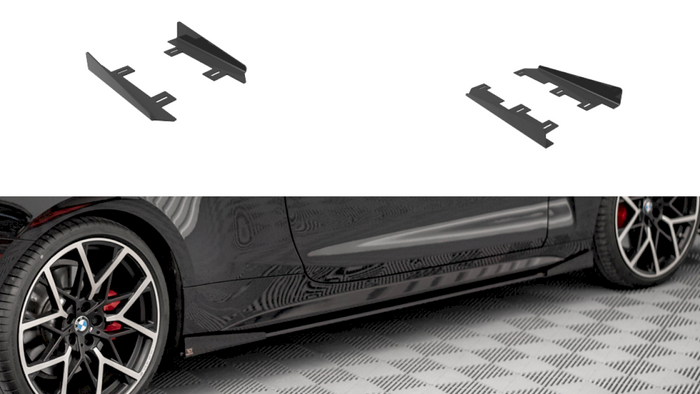 Maxton Design - SIDE FLAPS BMW 4 M-PACK G22 (2020-)