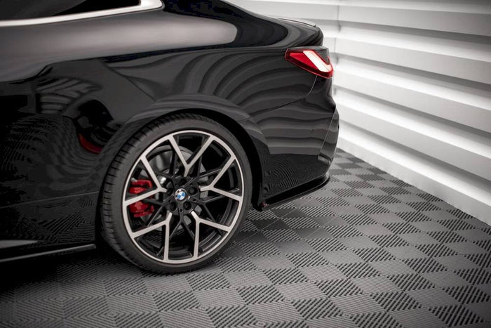 Maxton Design - REAR SIDE SPLITTERS V.1 BMW 4 M-PACK G22 (2020-)
