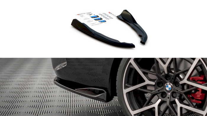 Maxton Design - REAR SIDE SPLITTERS V.2 BMW 4 M-PACK G22 (2020-)