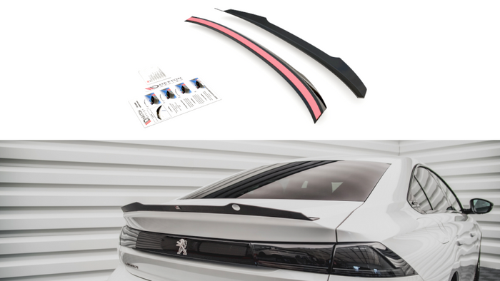 Maxton Design - SPOILER CAP PEUGEOT 508 SEDAN MK2 (2018-)