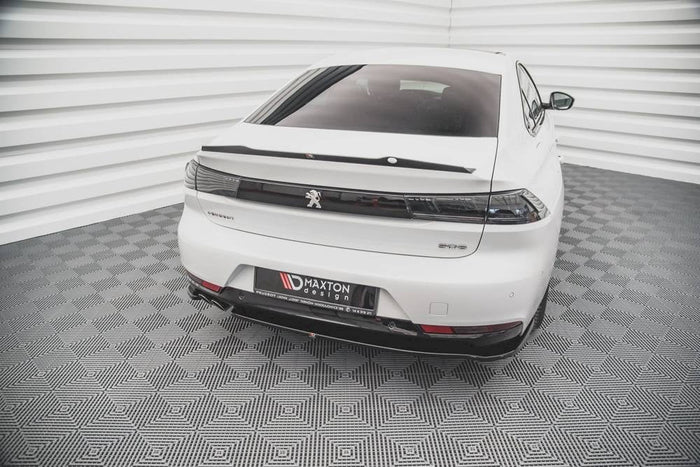 Maxton Design - CENTRAL REAR SPLITTER (VERTICAL BARS) PEUGEOT 508 GT-LINE MK2 (2018-)