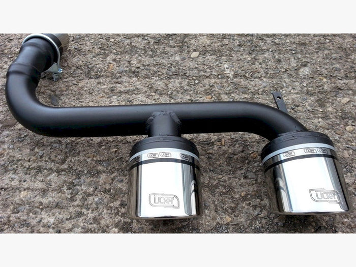 Maxton Design - EXHAUST TIPS VW POLO MK5 (6R) FITS WITH DOUBLE MIDDLE EXHAUST REAR VALANCE