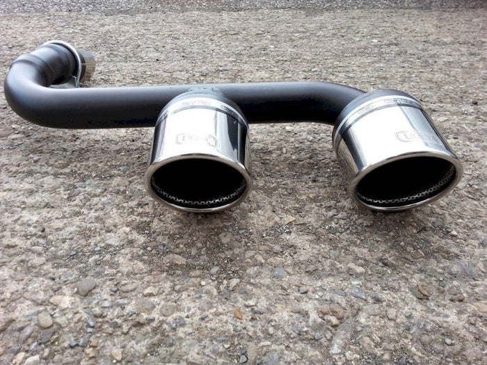 Maxton Design - EXHAUST TIPS VW POLO MK5 (6R) FITS WITH DOUBLE MIDDLE EXHAUST REAR VALANCE