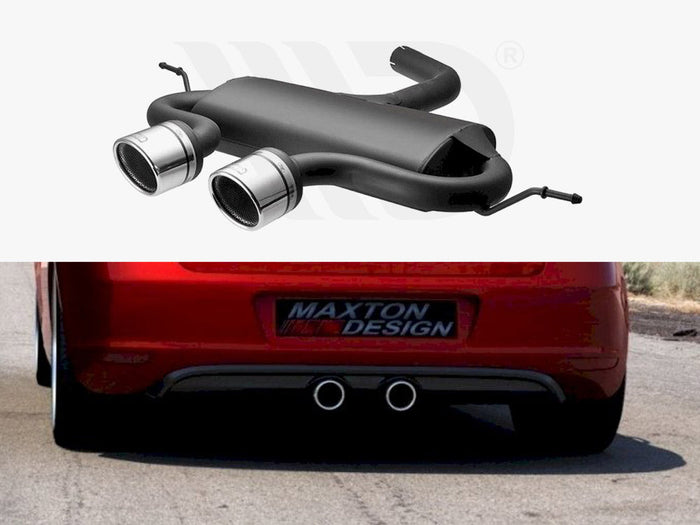 Maxton Design - EXHAUST MUFFLER FOR VOLKSWAGEN GOLF MK5/ GOLF MK6