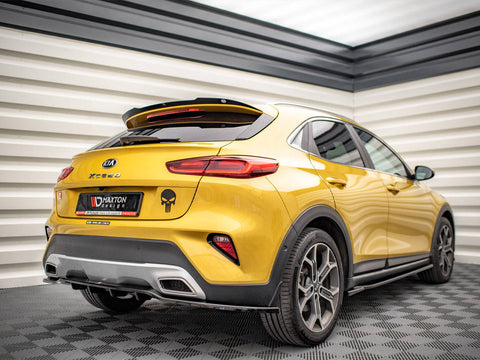 Maxton Design - CENTRAL REAR SPLITTER (VERTICAL BARS) KIA XCEED MK1 (2019-)