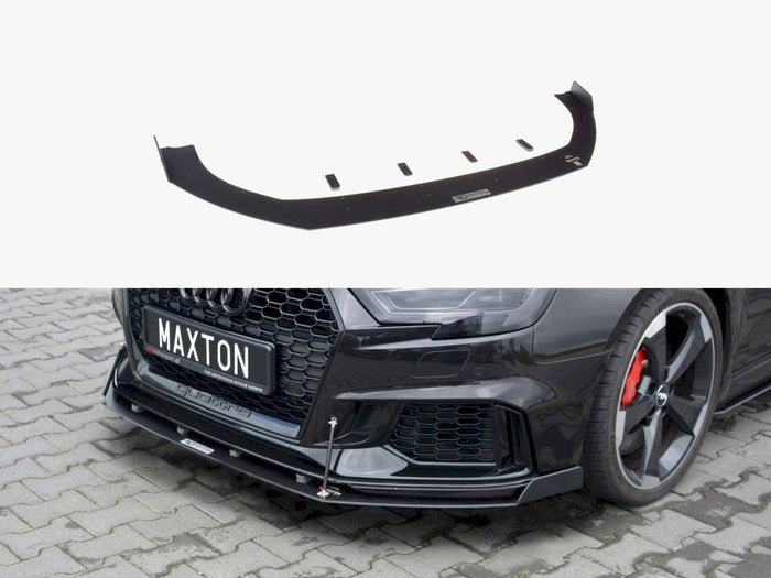 Maxton Design - Front Racing Splitter V.2 Audi RS3 Sportback 8V Facelift