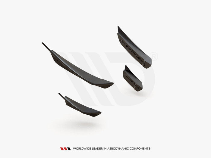 Maxton Design - Front Bumper Wings (Canards) VW Polo GTI Mk6